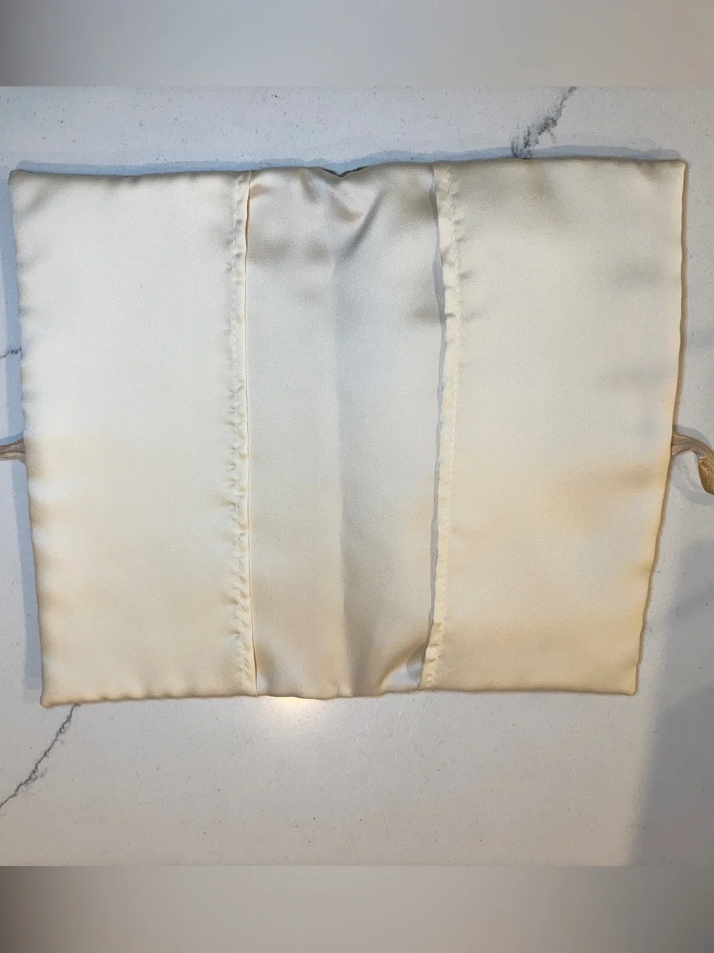⚜️ Handmade Champagne Silk & Lace Journal Cover ⚜️